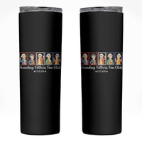 Funny Founding Fathers Fan Club Patriotic History Skinny Tumbler