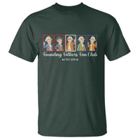 Funny Founding Fathers Fan Club Patriotic History T Shirt