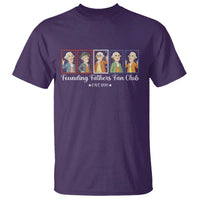 Funny Founding Fathers Fan Club Patriotic History T Shirt