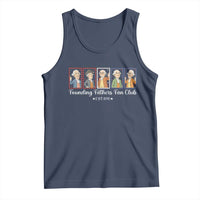 Funny Founding Fathers Fan Club Patriotic History Tank Top