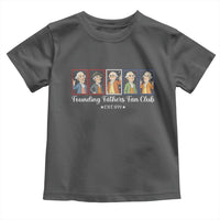 Funny Founding Fathers Fan Club Patriotic History Toddler T Shirt
