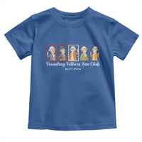 Funny Founding Fathers Fan Club Patriotic History Toddler T Shirt