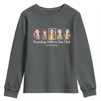 Funny Founding Fathers Fan Club Patriotic History Youth Sweatshirt