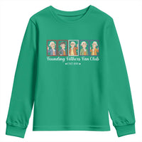 Funny Founding Fathers Fan Club Patriotic History Youth Sweatshirt