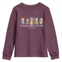 Funny Founding Fathers Fan Club Patriotic History Youth Sweatshirt