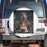 Funny Birthday Dinosaur Spare Tire Cover Prehistoric Party Celebration