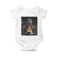 Funny Birthday Dinosaur Baby Onesie Prehistoric Party Celebration