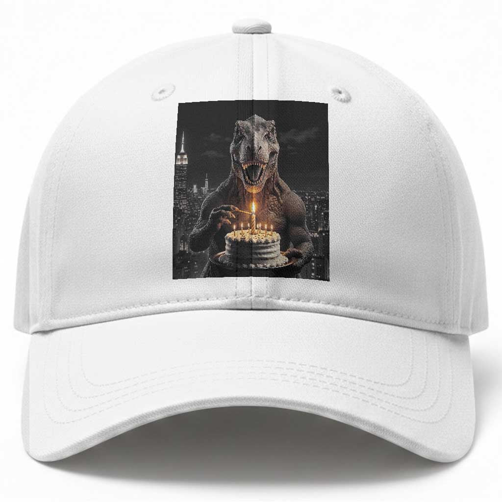 Funny Birthday Dinosaur Baseball Cap Prehistoric Party Celebration