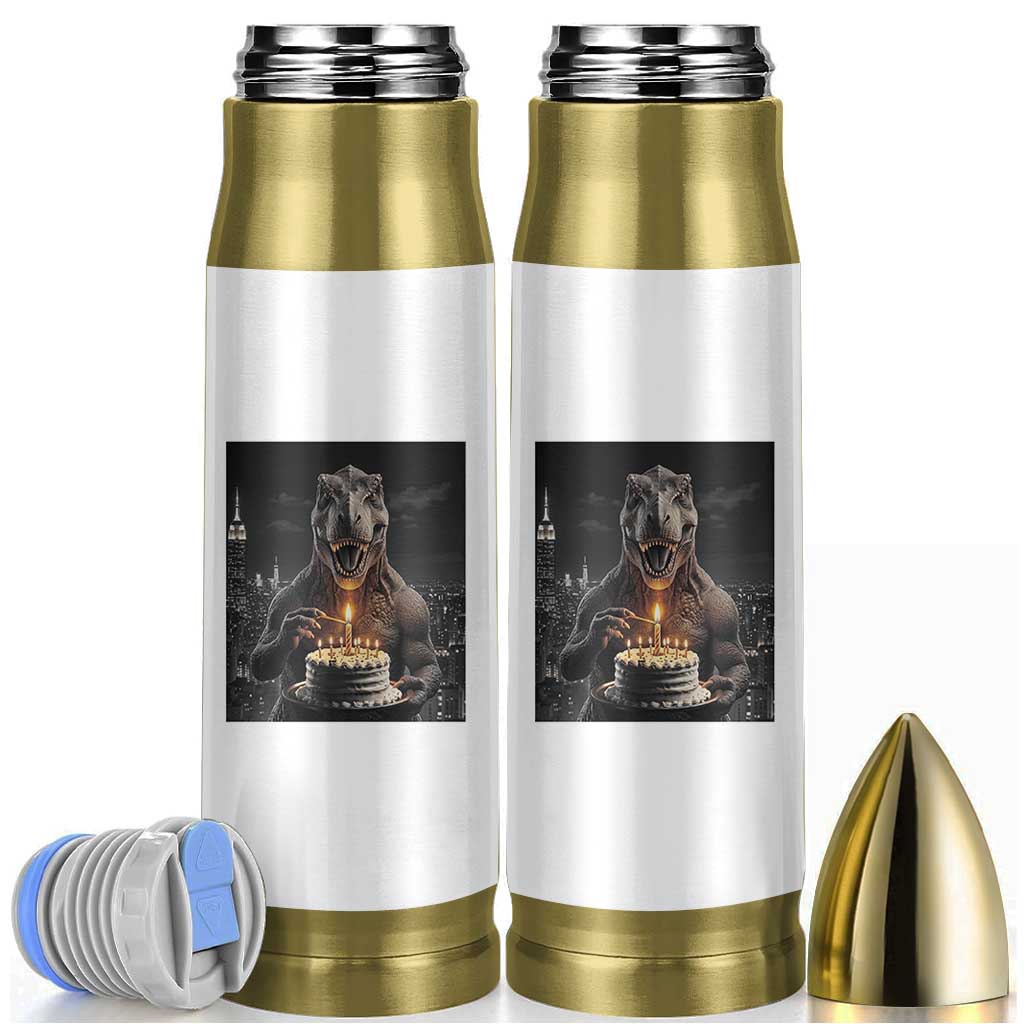 Funny Birthday Dinosaur Bullet Tumbler Prehistoric Party Celebration