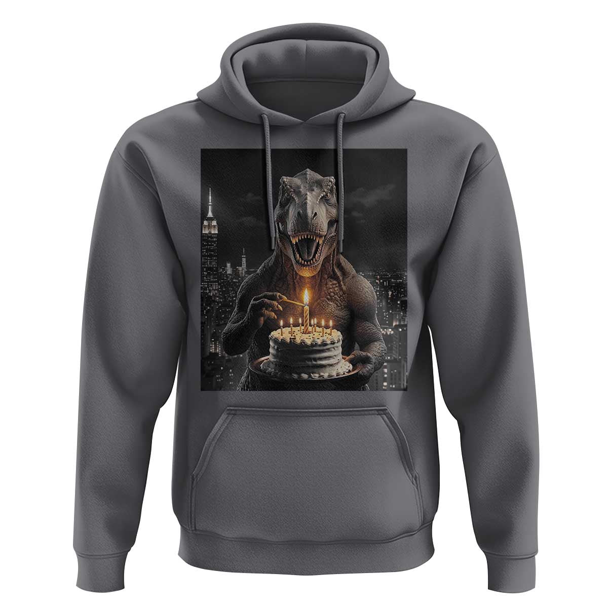 Funny Birthday Dinosaur Hoodie Prehistoric Party Celebration