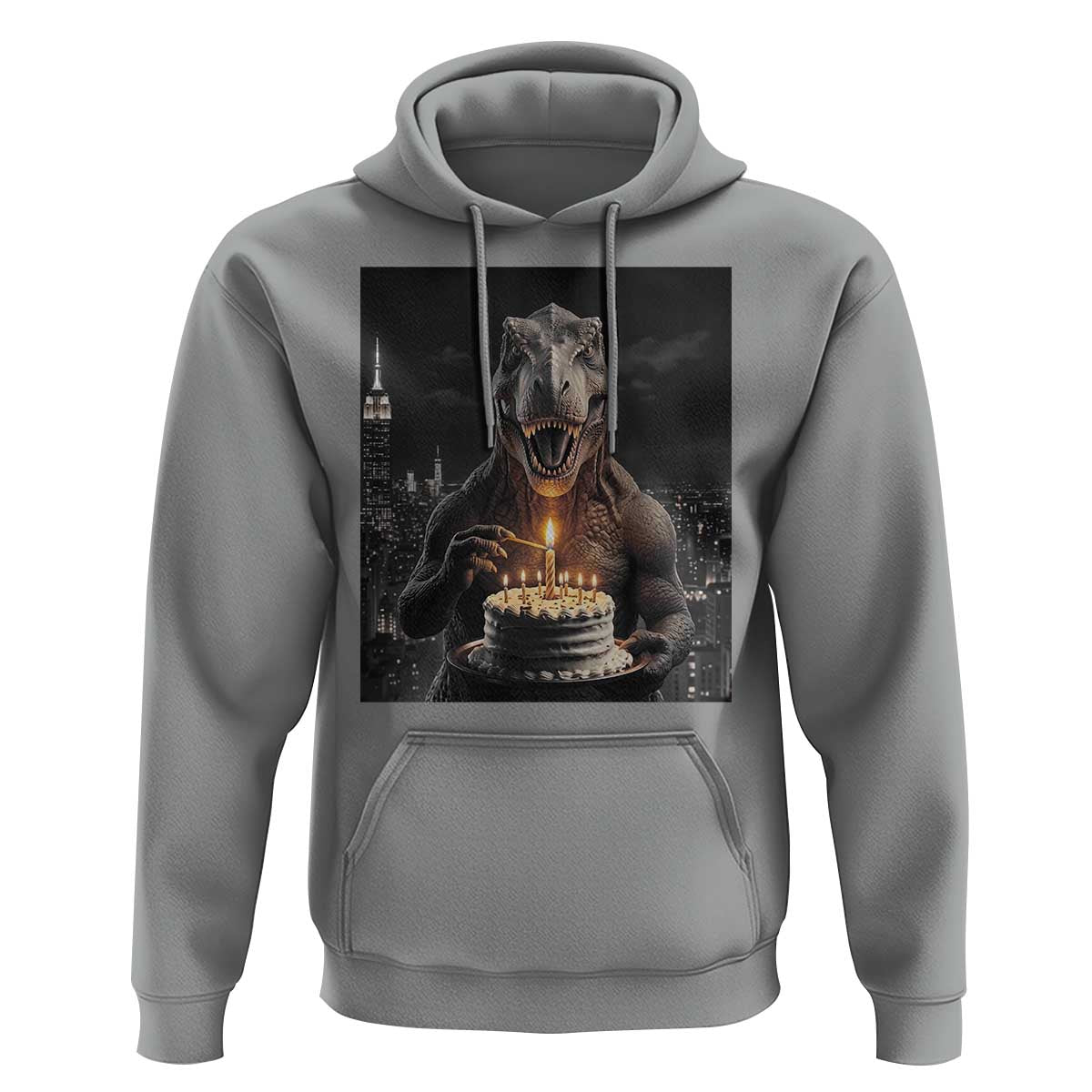 Funny Birthday Dinosaur Hoodie Prehistoric Party Celebration