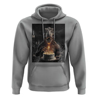 Funny Birthday Dinosaur Hoodie Prehistoric Party Celebration