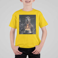Funny Birthday Dinosaur T Shirt For Kid Prehistoric Party Celebration