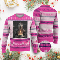 Funny Birthday Dinosaur Ugly Christmas Sweater Prehistoric Party Celebration