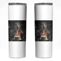 Funny Birthday Dinosaur Skinny Tumbler Prehistoric Party Celebration