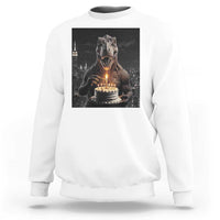 Funny Birthday Dinosaur Sweatshirt Prehistoric Party Celebration