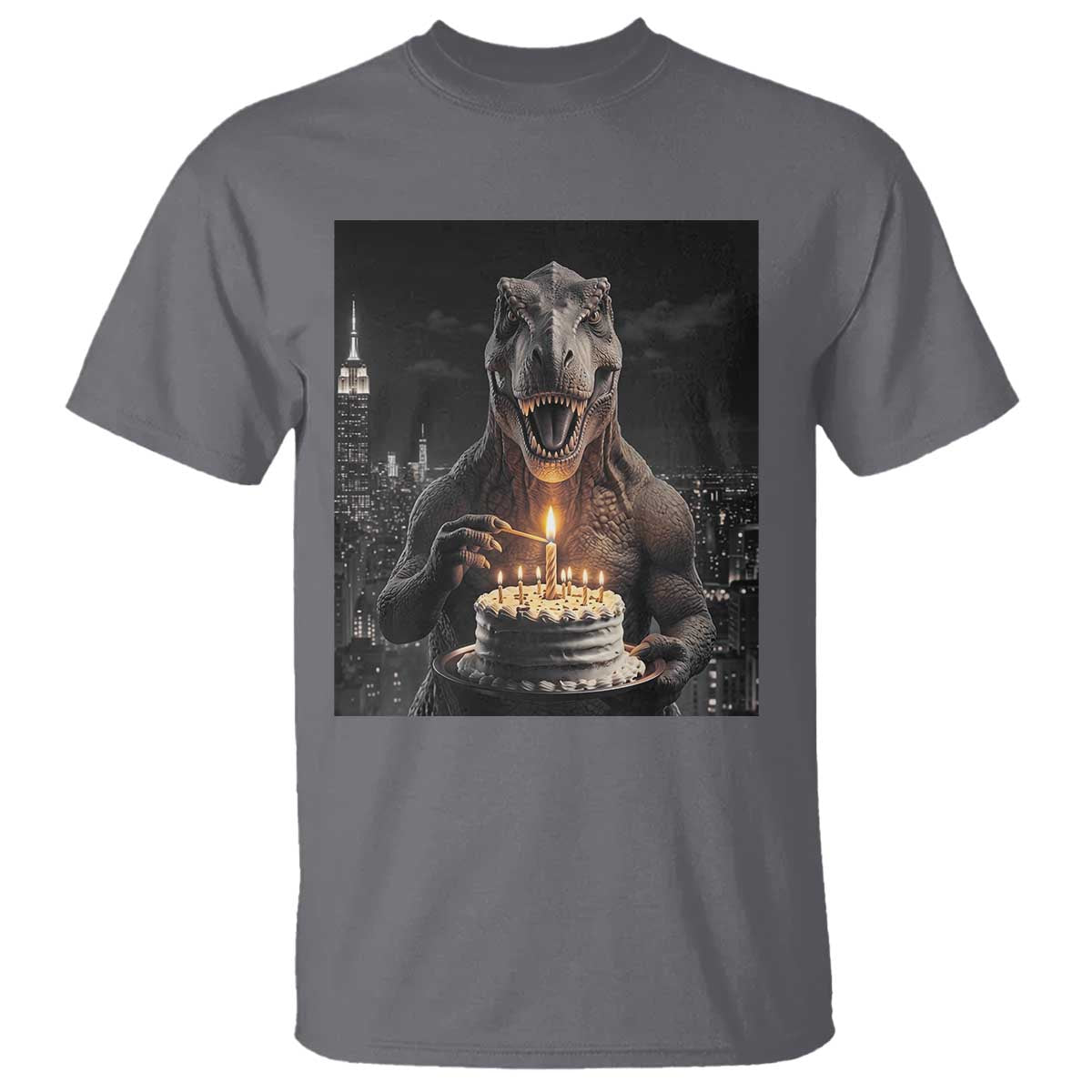 Funny Birthday Dinosaur T Shirt Prehistoric Party Celebration