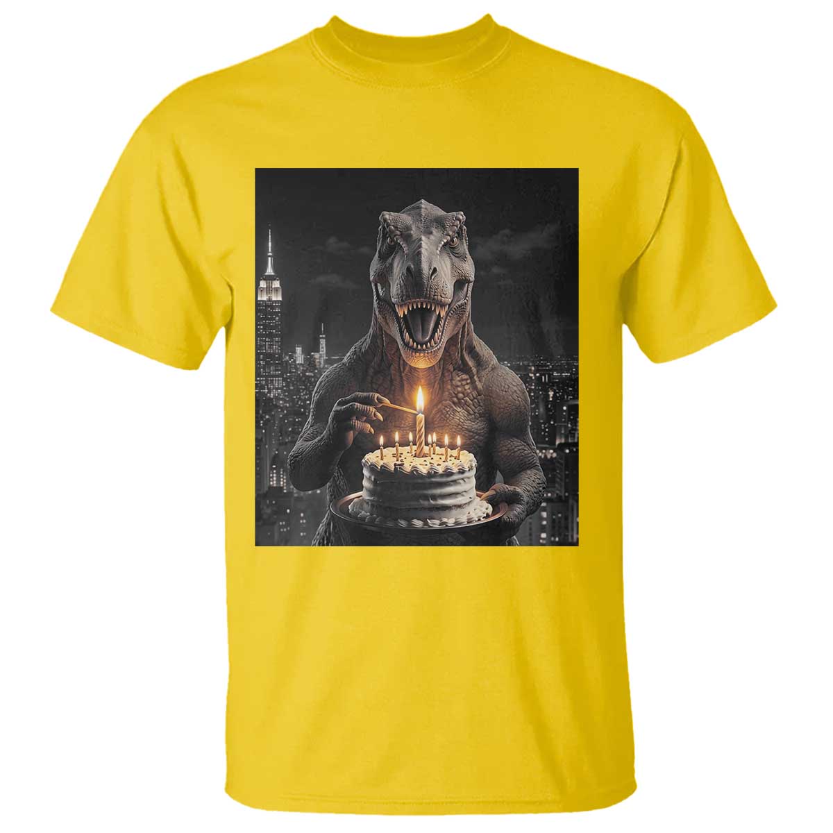 Funny Birthday Dinosaur T Shirt Prehistoric Party Celebration