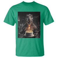 Funny Birthday Dinosaur T Shirt Prehistoric Party Celebration