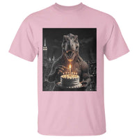 Funny Birthday Dinosaur T Shirt Prehistoric Party Celebration