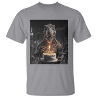 Funny Birthday Dinosaur T Shirt Prehistoric Party Celebration