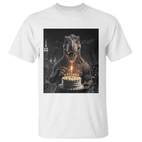 Funny Birthday Dinosaur T Shirt Prehistoric Party Celebration