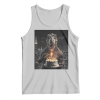Funny Birthday Dinosaur Tank Top Prehistoric Party Celebration