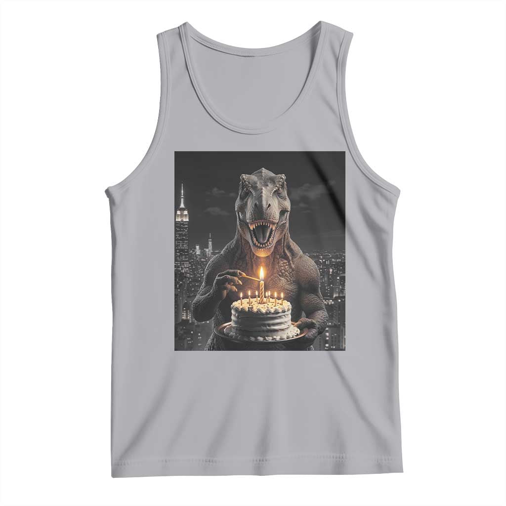 Funny Birthday Dinosaur Tank Top Prehistoric Party Celebration