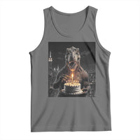 Funny Birthday Dinosaur Tank Top Prehistoric Party Celebration
