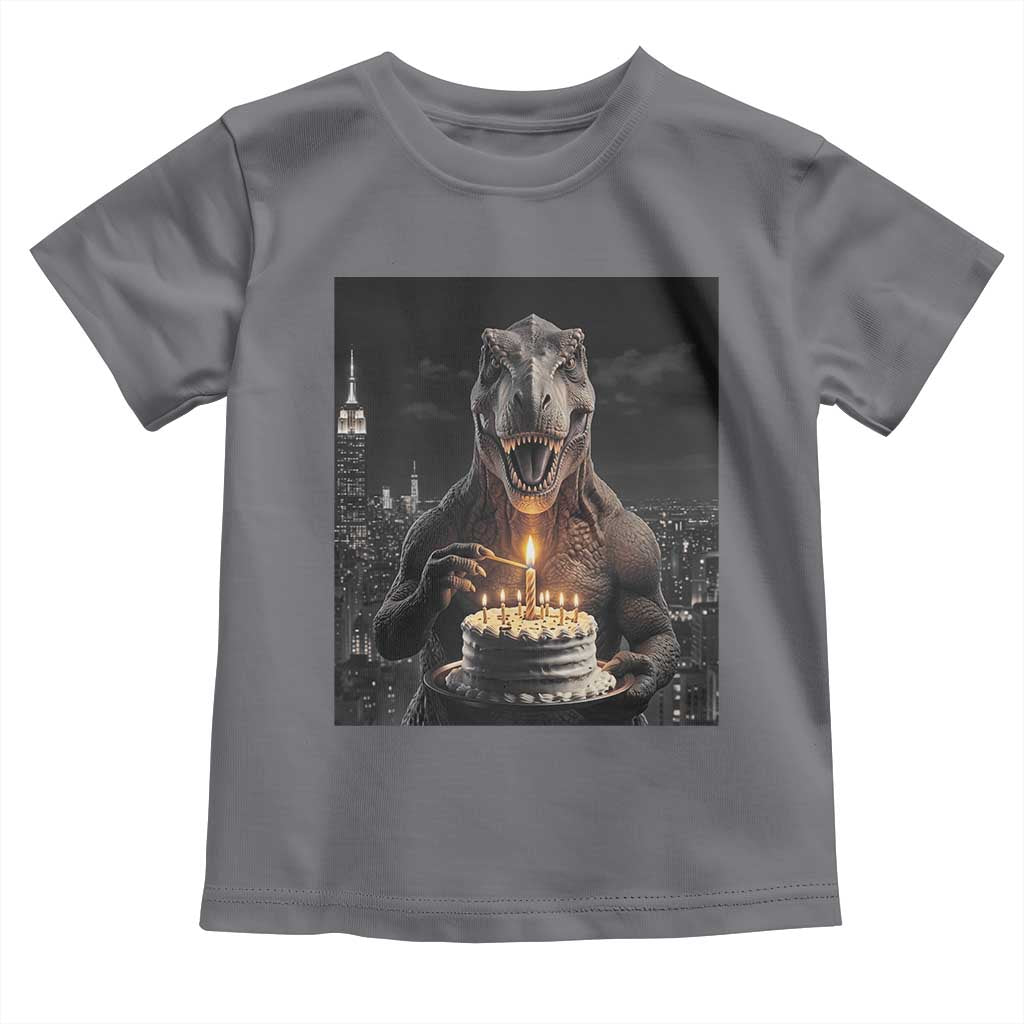 Funny Birthday Dinosaur Toddler T Shirt Prehistoric Party Celebration