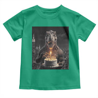 Funny Birthday Dinosaur Toddler T Shirt Prehistoric Party Celebration