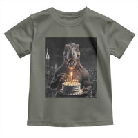 Funny Birthday Dinosaur Toddler T Shirt Prehistoric Party Celebration