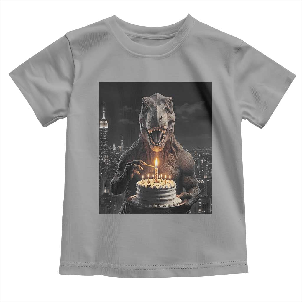 Funny Birthday Dinosaur Toddler T Shirt Prehistoric Party Celebration