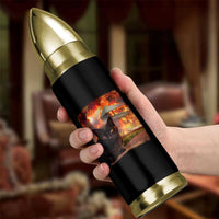 Funny Crazy Cat Selfie Bullet Tumbler Bad Kitty Chaos Humor Graphic
