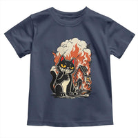Funny Trouble Maker Cat Toddler T Shirt Cute Mischief Graphic Gift For Cat Lover