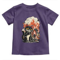 Funny Trouble Maker Cat Toddler T Shirt Cute Mischief Graphic Gift For Cat Lover