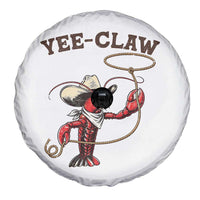 Yee Claw Spare Tire Cover Funny Crawfish Cajun Seafood Festival