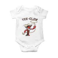 Yee Claw Baby Onesie Funny Crawfish Cajun Seafood Festival