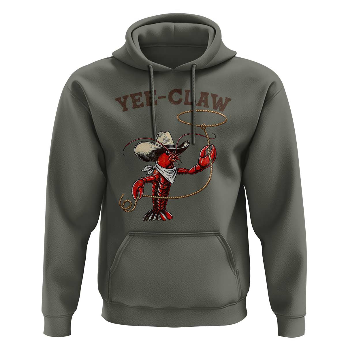 Yee Claw Hoodie Funny Crawfish Cajun Seafood Festival