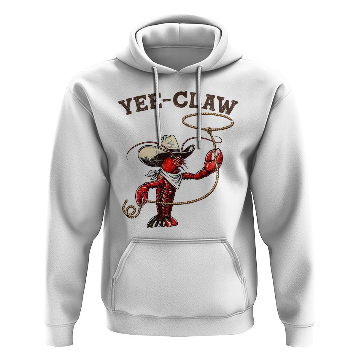 Yee Claw Hoodie Funny Crawfish Cajun Seafood Festival