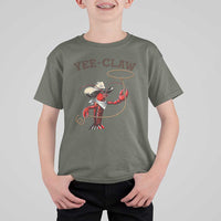 Yee Claw T Shirt For Kid Funny Crawfish Cajun Seafood Festival