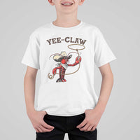 Yee Claw T Shirt For Kid Funny Crawfish Cajun Seafood Festival