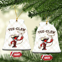 Yee Claw Ceramic Ornament Funny Crawfish Cajun Seafood Festival