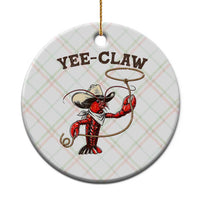 Yee Claw Ceramic Ornament Funny Crawfish Cajun Seafood Festival