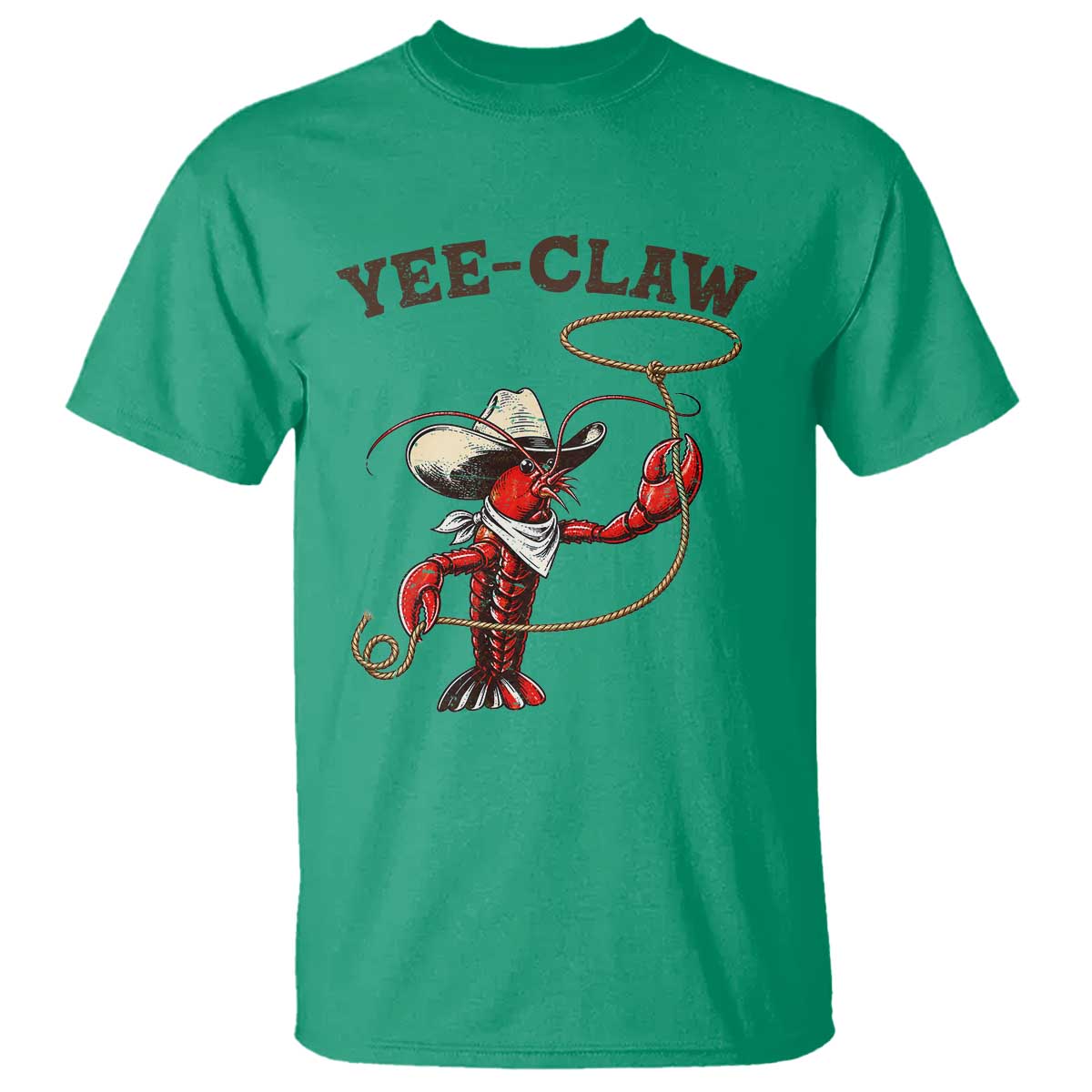 Yee Claw T Shirt Funny Crawfish Cajun Seafood Festival
