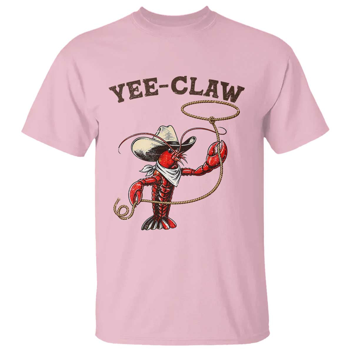 Yee Claw T Shirt Funny Crawfish Cajun Seafood Festival