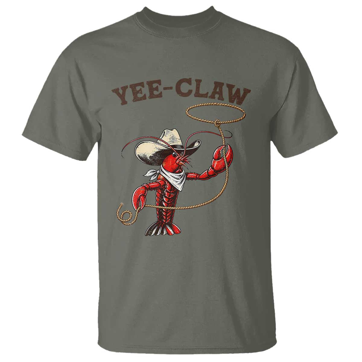 Yee Claw T Shirt Funny Crawfish Cajun Seafood Festival