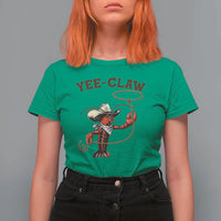 Yee Claw T Shirt For Women Funny Crawfish Cajun Seafood Festival