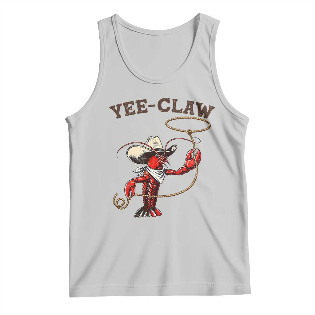 Yee Claw Tank Top Funny Crawfish Cajun Seafood Festival
