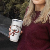 Yee Claw Tumbler Cup Funny Crawfish Cajun Seafood Festival